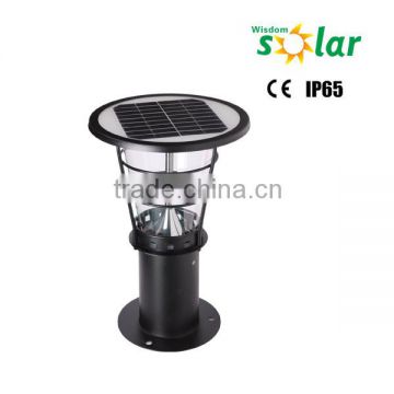 Wireless Stainless steel Solar pillar lighting.solar lighting for garden China supplier