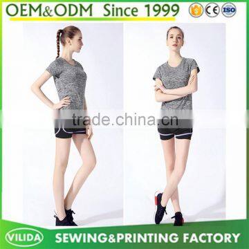 2016 sportswear training jogging suit and women running wear