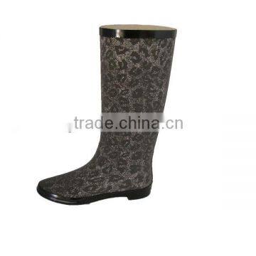 Women fashion rubber rain boots