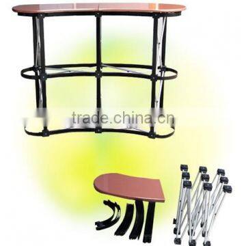 Popular trade show aluminum curved or straight 2*2 pop up advertising booth