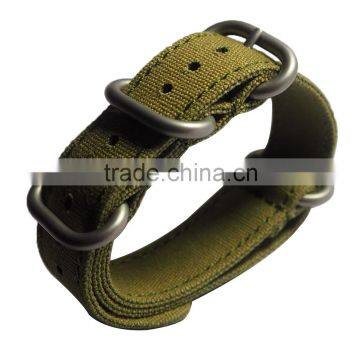 Custom Printed Zulu Canvas Smart Braided Watch Strap