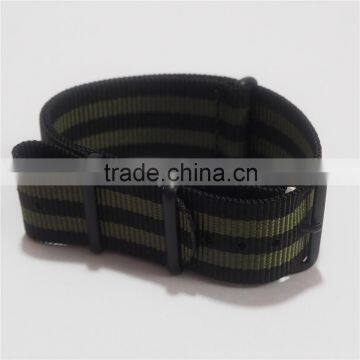 Military 4 Rings PVD Black Handmade Nato Watch Straps photo-3