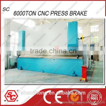 WE67K-500t6000 steel structure bending machine, press brake machine, stainless steel folding machine