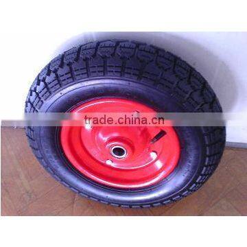 small inflatable rubber wheelbarrow wheel 3.50-7 for Turkey market