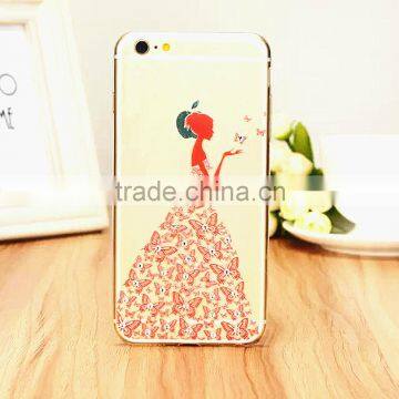 Lovely Diamond for Girls Tpu Cover Case for Iphone 6 Case, Cover Case for Iphone 6 Plus