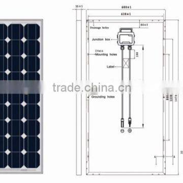 100w Solar Power System For Home Use