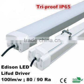 High lumen IP65 water-proof 1500mm 60W led tri-proof light