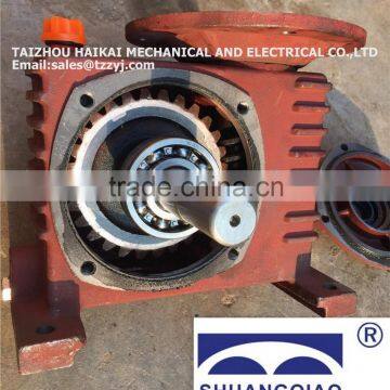 9 spline turbine worm gear box for paddle wheel aerator