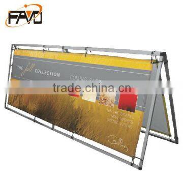 Aluminum Square Tube A Frame Banner