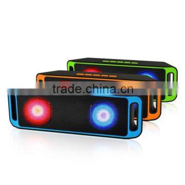 New arrived portable Led speaker wireless music mini bluetooth speaker for samsung