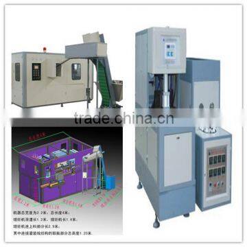 Semi Auto Two Cavity PET Bottle Blowing Machine photo-2