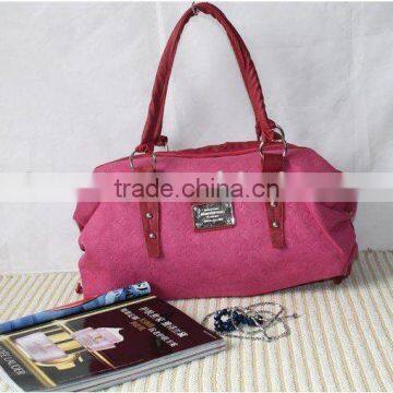 durable polyester suede fabric for fashion bags