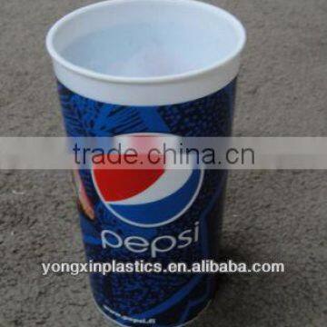 plastic 3d water cup /drinking cups with straws