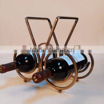 bar accessaries novelty wine holder Metal wine holder original design wine holder