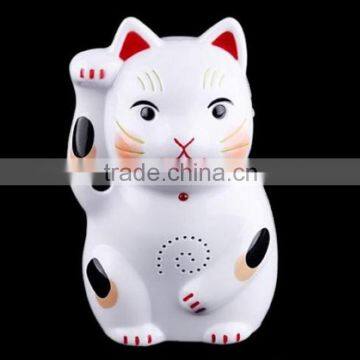 Lovely cat Infrared electronic welcome alarm security audio wireless doorbell