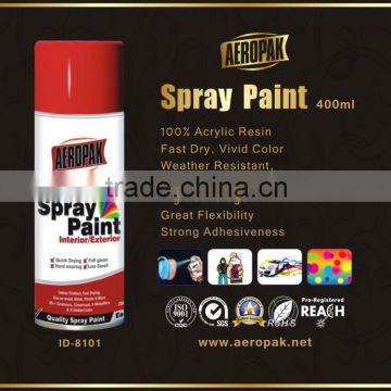 Aeropak aerosol acrylic Spray Paint