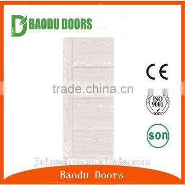 latest designs melamine/ white primer/ wood veneer mould door skin