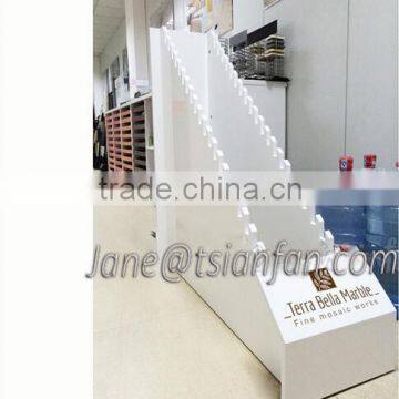 E016 TSIANFAN Ceramic floor Tile showroom display / Page turning type rack