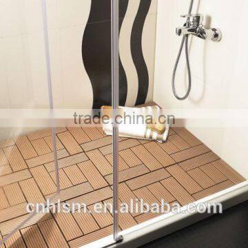 DIY decking, eco outdoor tile flooring wpc