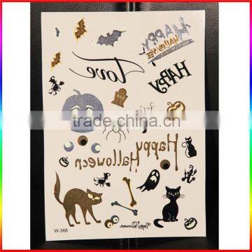 New Luminous Tattoo Stickers Pumpkin Stickers for Halloween photo-2