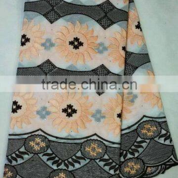 latest design swiss voile lace/african swiss voile lace L9907-7