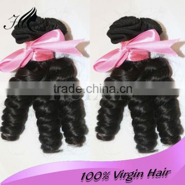 3pcs each bundle Burmese hair weaving romance curl