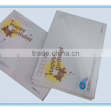 Happy Birthday Invation Paper Envelope