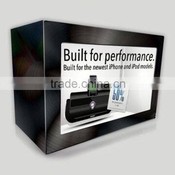 22 inch transparent lcd display with touch screen display video