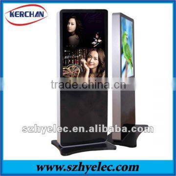 New arrival SAD4203 Toughened Glass wall mount 42 inch lcd built in media player