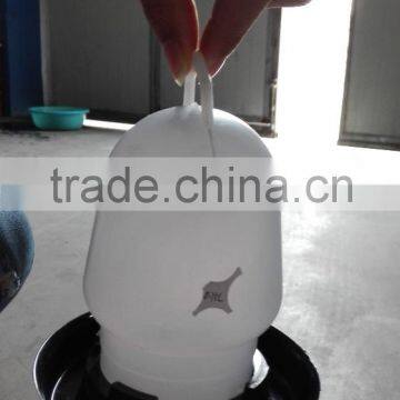 Hot Selling Red+White Chicken Chicks Hen Feeder And Liter Poultry Drinker Waterer Plastic photo-3