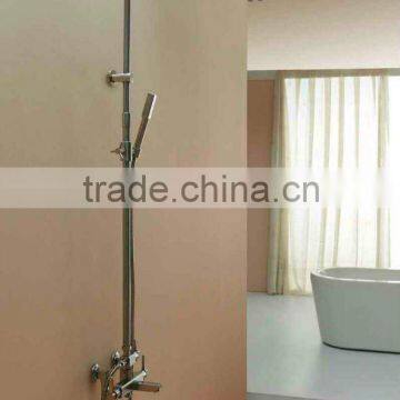 satin nickel dual handle exposed shower tap 08/C8700-018