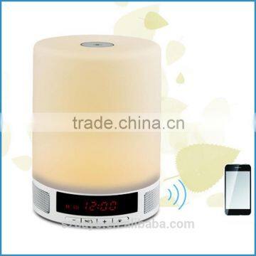 2016 New Arrival Romantic Lighting Bluetooth Speaker With Smart Alarm Clock photo-4