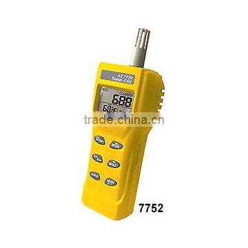 Handheld Low Cost Carbon Dioxide CO2 Detector CO2/Temperature Meter Alarm RS232 Output AZ7752