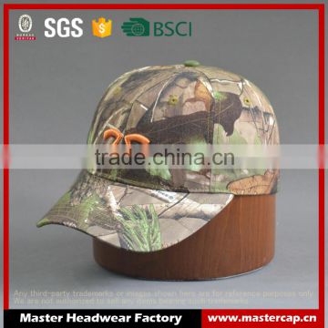 Hot style camo baseball cap embroidered