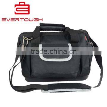 600D Polyeser customized large canvas multi pockets electrician tool bag OEM ODM