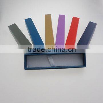 popular white paper cardboard pen gift box for hot sale