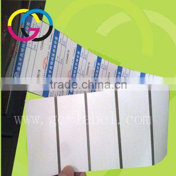 Guangzhou Factory Brushed Golden Label Sticker Self-adhesive Label Stickers photo-4