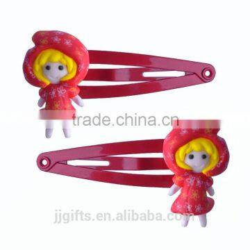 Ploymer Style Clay Fancy Hair Clips for Kids photo-2