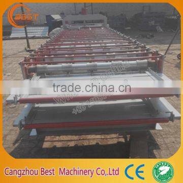 Small Manufacturing Metal Roofing Tile Roll Forming Machine