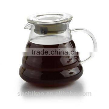 clear glass coffee kettle