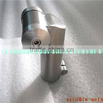 Titanium bike seat post egg shape titanium seat post with handing brush finished