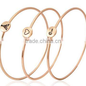 Hotsale gold bracelet design for girls