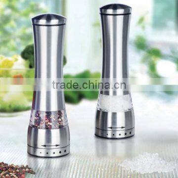 2013 new style stainless steel manual pepper mill