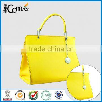 Brush Nickel Custom Solid Round Metal Handbag Pendant