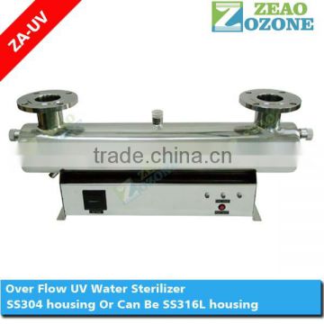 High quality standard industrial 304l / 316l stainless steel uv sterilizer