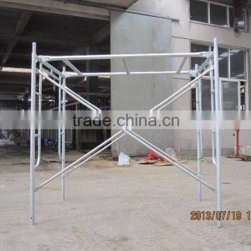 Galvanized Steel V Shoring Frame Scaffolding