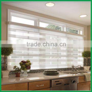 Gold Supplier Polyester Zebra Blinds for Window blinds day night blinds