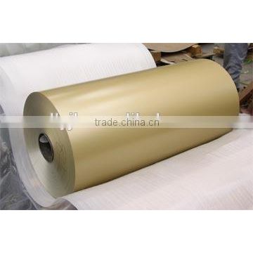 gold brush coated aluminum coils