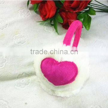 Heart Shape Plush Girls Earmuffs photo-6