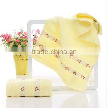Small Flowers Pattern Female Cotton Towel photo-3